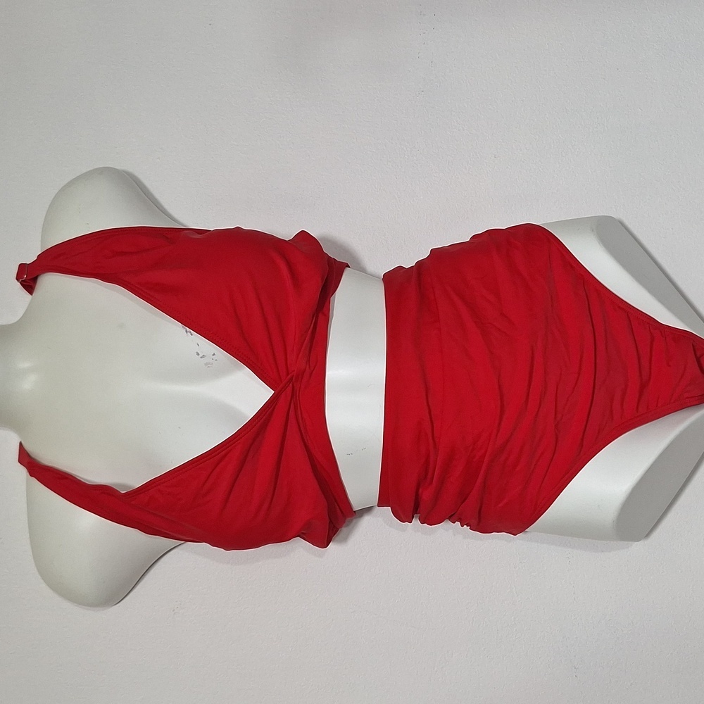 Red Women's Swim Bikini Set